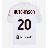 AC Milan Omari Hutchinson #20 Vieraspaita 2026-27 Lyhythihainen